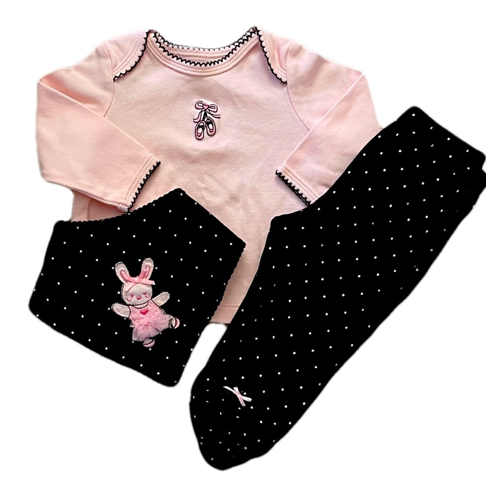 Ballet Outfit with Bib 6M